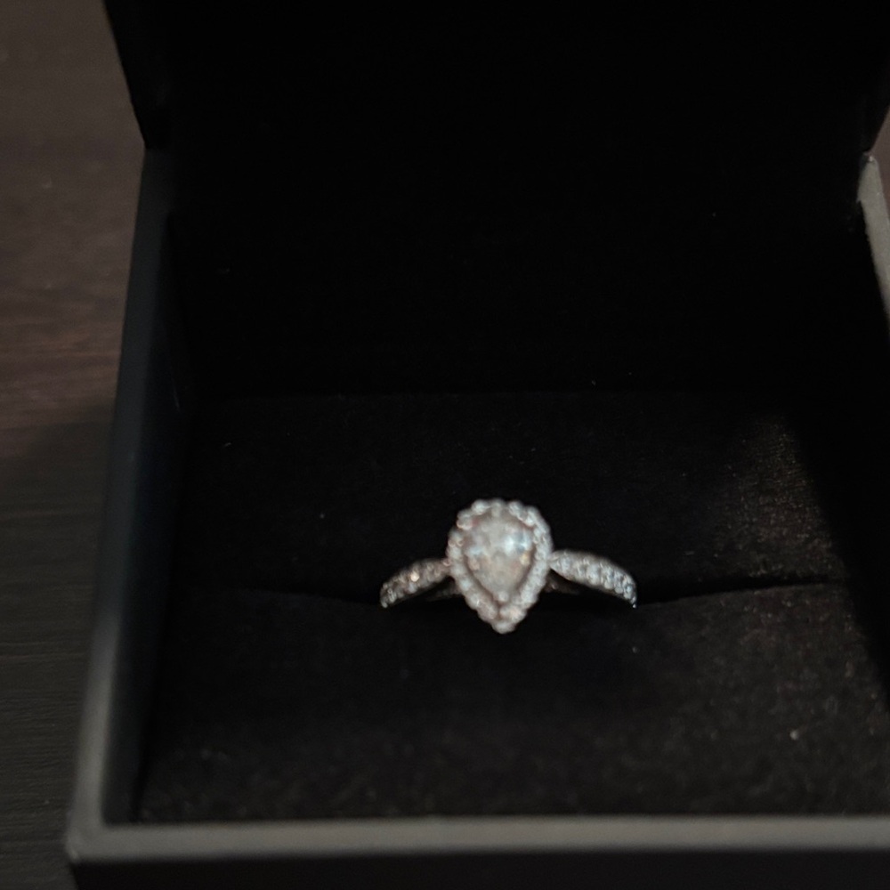 Elegant Teardrop Ring, Kay Jeweler